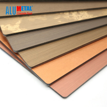 Alumetal copper composite  decorative panels for facade and wall panel